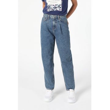 Blugi conici cu talie inalta 886 Dennis