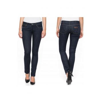 Blugi dama -  103-133 - Bumbac - Lungi - Petite - Denim - W26-L34 US - Albastru