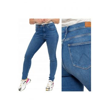 Blugi dama -  22969-85 - Bumbac - Lungi - Petite - Denim - W28-L32 US - Albastru