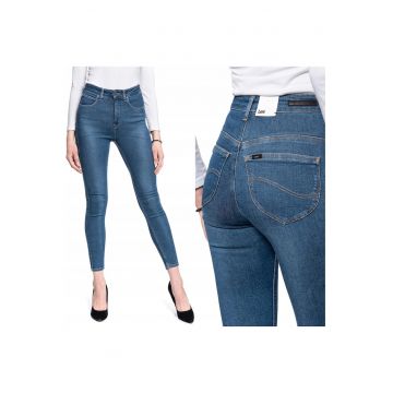 Blugi dama -  23923-27 - Bumbac - Lungi - Petite - Denim - W25-L31 US - Albastru