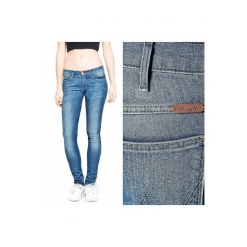 Blugi dama -  Corynn - 1156-187 - Bumbac - Lungi - Petite - Denim - W25-L34 US - Albastru