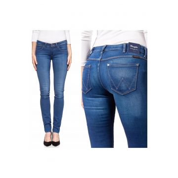 Blugi dama -  Corynn - 520-135 - Bumbac|Elastan - Lungi - Petite - Denim - W28-L34 US - Albastru