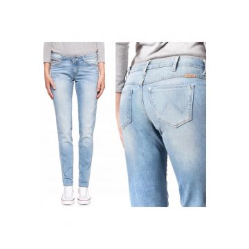 Blugi dama -  Courtney - 6450-86 - Bumbac - Lungi - Petite - Denim - W29-L32 US - Albastru