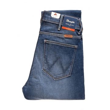Blugi dama -  High Skinny - 3837-185 - Bumbac - Lungi - Petite - Denim - W25-L32 US - Albastru