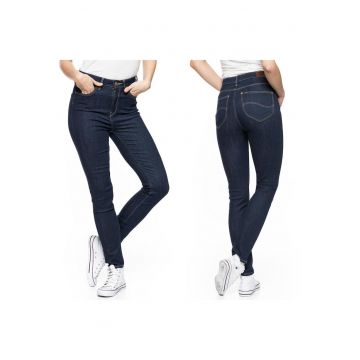 Blugi dama -  L308Hakt - 83-43 - Bumbac - Lungi - Petite - Denim - W25-L33 US - Multicolor
