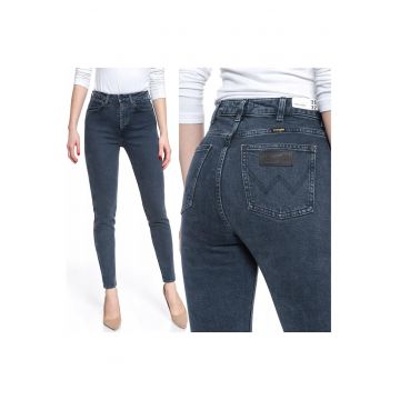 Blugi dama -  Retro Skinny - 20932-184 - Bumbac - Lungi - Petite - Denim - W24-L32 US - Albastru