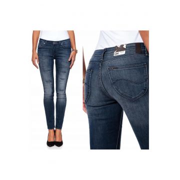 Blugi dama -  Scarlett - 1234-44 - Bumbac - Lungi - Petite - Denim - W26-L33 US - Albastru