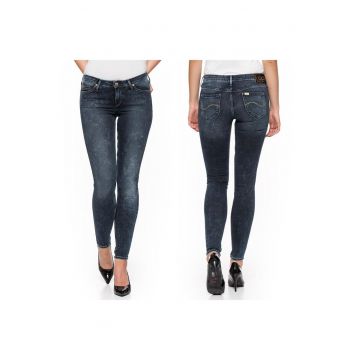 Blugi dama -  Skin To Skin - 110-43 - Bumbac - Lungi - Petite - Denim - W25-L33 US - Albastru