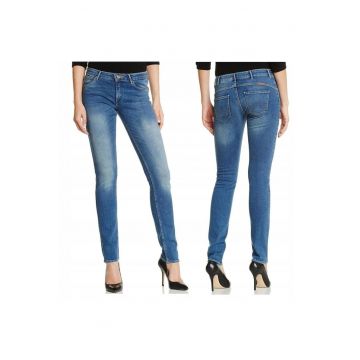 Blugi dama -  W251X752Z - 6301-187 - Bumbac - Lungi - Regular fit - Denim - W25-L34 US - Albastru