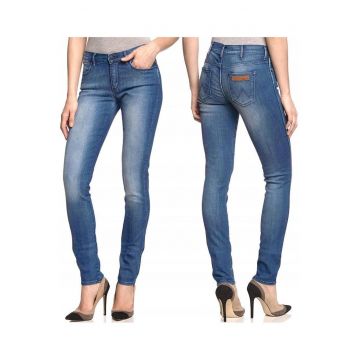 Blugi dama -  W25Fza41S - 1258-185 - Bumbac - Lungi - Petite - Denim - W25-L32 US - Albastru