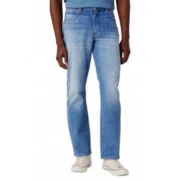 Blugi pentru barbati -  Texas Straight - albastru - bumbac -
