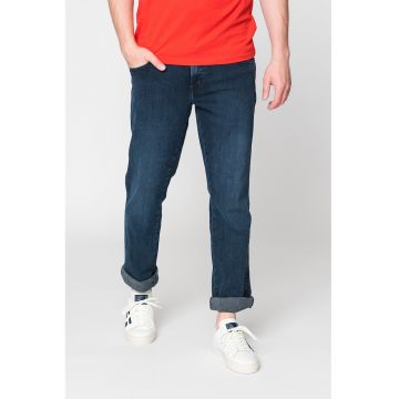Blugi slim fit cu talie medie Texas