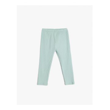 Colanti striati cu talie elastica