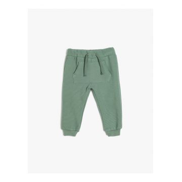 Pantaloni de trening cu buzunar kangaroo