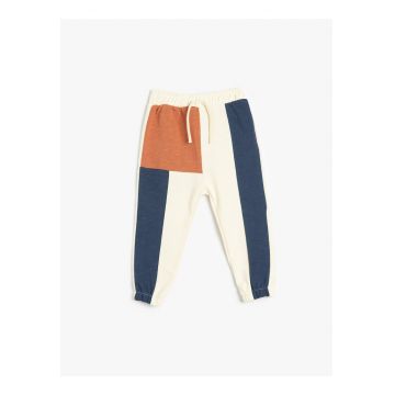 Pantaloni de trening regular-fit din bumbac