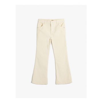 Pantaloni evazati din reiat