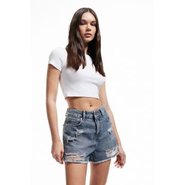 Pantaloni scurti din denim