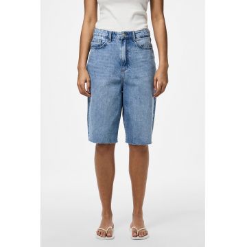 Pantaloni scurti din denim cu talie inalta
