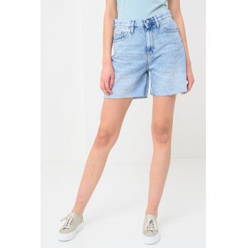 Bermude relaxed fit din denim