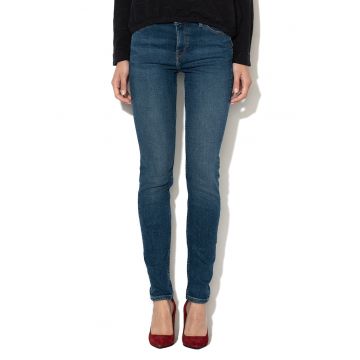 Bllugi skinny cu talie inalta Scarlett