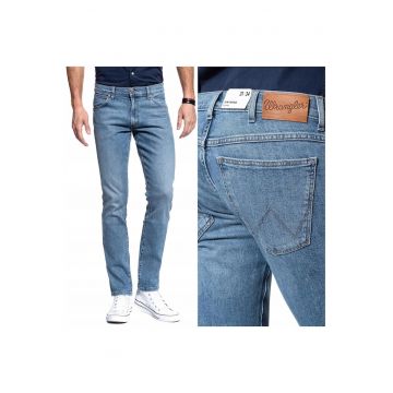 Blugi barbati -  16146-84 - Larston - Bumbac - Lungi - Barbati - Slim fit - W27-L32 US - Albastru