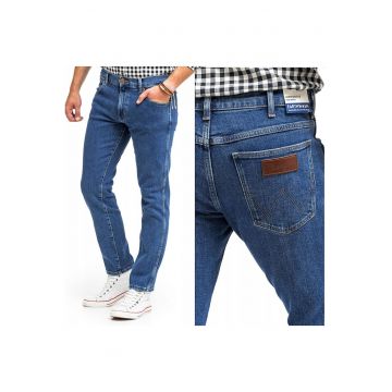Blugi barbati -  41140-92 - Larston - Bumbac - Lungi - Barbati - Slim fit - W36-L32 US - Albastru