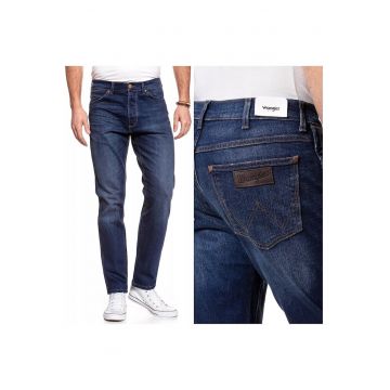 Blugi barbati -  9112-138 - Slider - Bumbac - Lungi - Barbati - Slim fit - W31-L34 US - Albastru