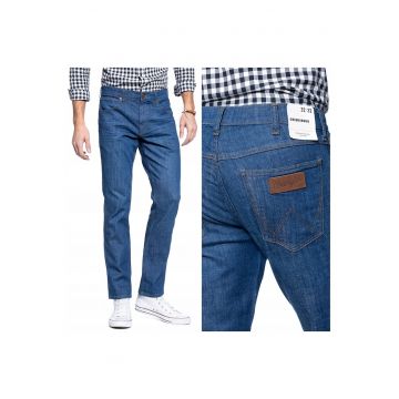 Blugi barbati -  Greensboro - Bumbac - Lungi - Barbati - Regular fit - W31-L34 US - Albastru