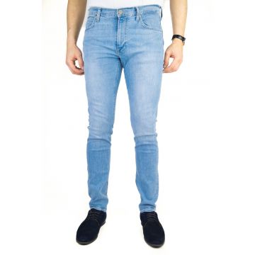 Blugi barbati Luke cu croiala Slim Tapered albastru