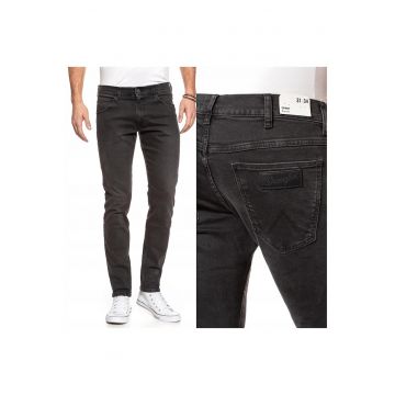 Blugi barbati -  W14X-Hp-32J - Bumbac - Lungi - Barbati - Slim fit - W31-L34 US - Negru