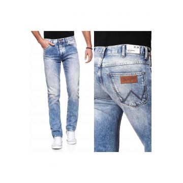 Blugi barbati -  Wrangler - Bumbac - Lungi - Barbati - Slim fit - W29-L34 US - Multicolor