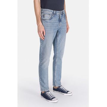 Blugi crop cu croiala dreapta