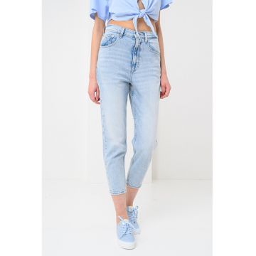 Blugi crop mom fit