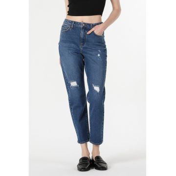 Blugi crop slim fit