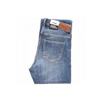 Blugi dama -  Bootcut - 11086-184 - Bumbac - Lungi - Bootcut - Denim - W24-L32 US - Albastru