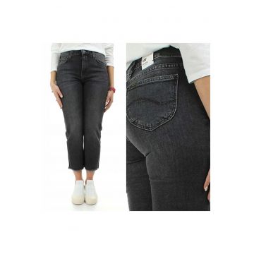 Blugi dama -  Boyfriend - 24847-27 - Bumbac - Scurti - Boyfriend - Denim - W25-L31 US - Gri