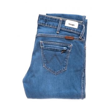Blugi dama -  Molly - 11129-84 - Bumbac - Lungi - Petite - Denim - W27-L32 US - Albastru