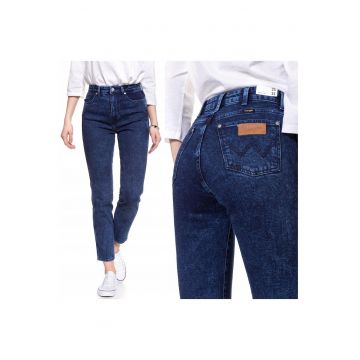 Blugi dama -  Retro Slim - 11143-185 - Bumbac - Lungi - Petite - Denim - W25-L32 US - Albastru