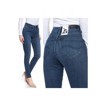 Blugi dama -  Scarlett - 15888-27 - Bumbac - Lungi - Petite - Denim - W25-L31 US - Albastru