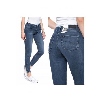 Blugi dama -  Scarlett Cropped - 20292-43 - Bumbac - Scurti - Petite - Denim - W25-L33 US - Albastru