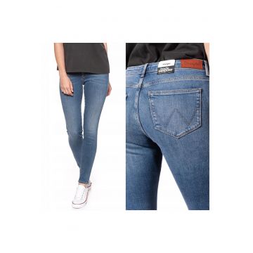 Blugi dama -  Skinny - 10644-184 - Bumbac - Lungi - Petite - Denim - W24-L32 US - Albastru