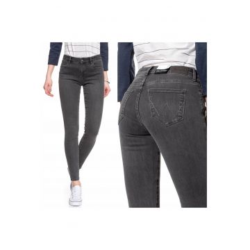 Blugi dama -  Skinny - 13467-184 - Bumbac - Lungi - Petite - Denim - W24-L32 US - Gri