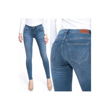 Blugi dama -  Skinny - 18916-184 - Bumbac - Lungi - Petite - Denim - W24-L32 US - Albastru