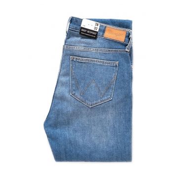 Blugi dama -  Slim - 15834-85 - Bumbac - Lungi - Petite - Denim - W28-L32 US - Albastru