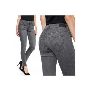 Blugi dama -  Slim - 20983-79 - Bumbac - Lungi - Petite - Denim - W26-L32 US - Gri
