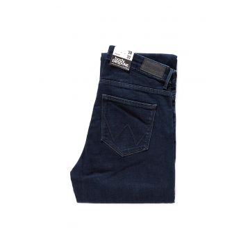 Blugi dama -  Straight - 15841-448 - Bumbac - Lungi - Regular fit - Denim - W28-L32 US - Albastru