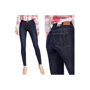 Blugi dama -  Super Skinny - 10883-184 - Bumbac - Lungi - Petite - Denim - W24-L32 US - Albastru