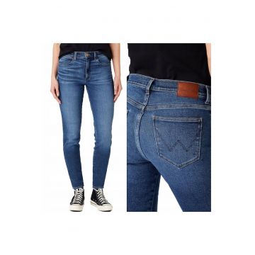 Blugi dama -  W27Htx35E - 43187-85 - Bumbac - Lungi - Petite - Denim - W28-L32 US - Albastru