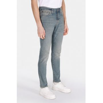 Blugi regular fit lungi cu buzunare