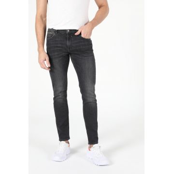 Blugi slim fit cu talie joasa 041 Danny